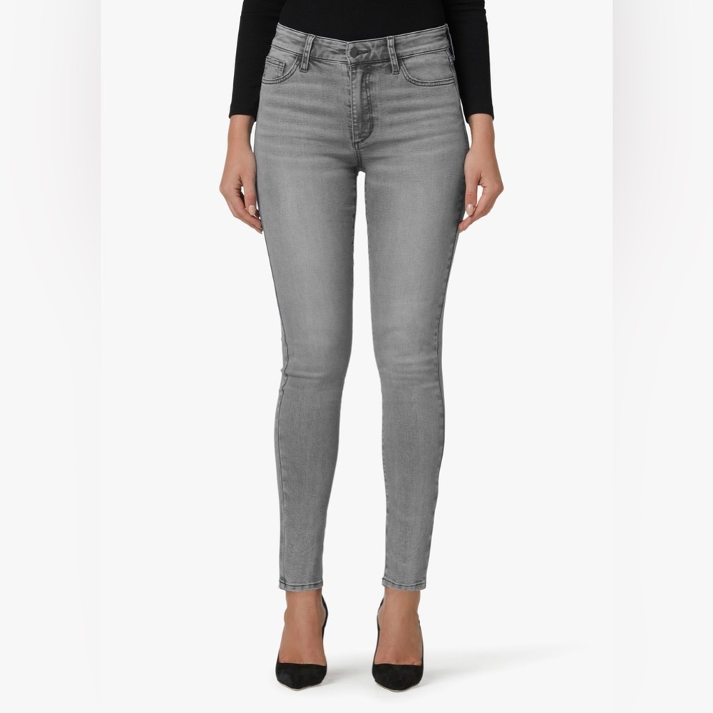 JOE’s Jeans Curvy Skinny Ankle Gray Denim Elitsa Flawless Women Size 25 NWT $188